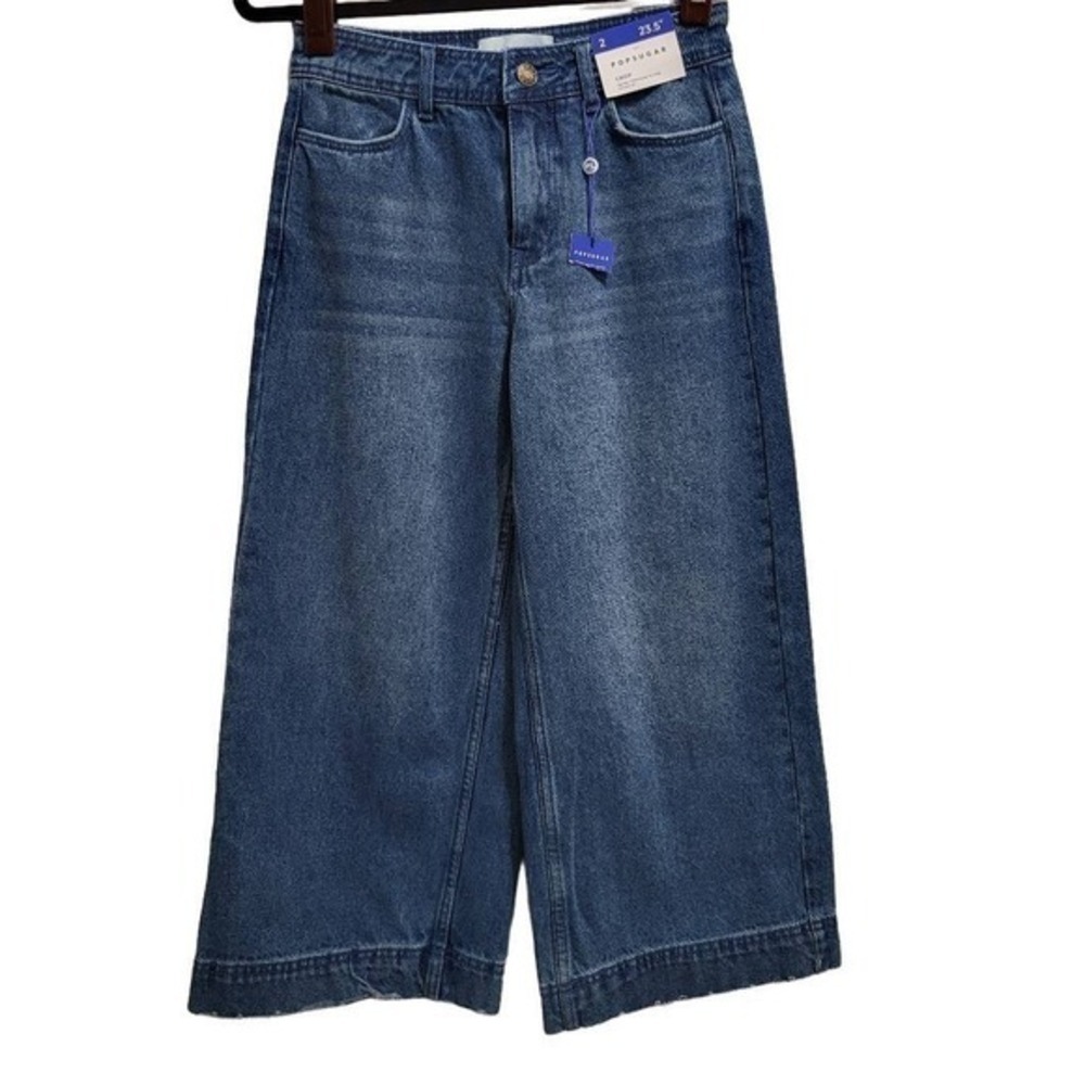 Popsugar cropped jeans
